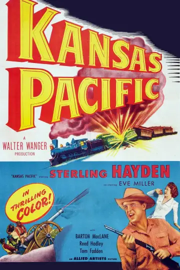 Plakat do filmu "Kansas Pacific" #1120781