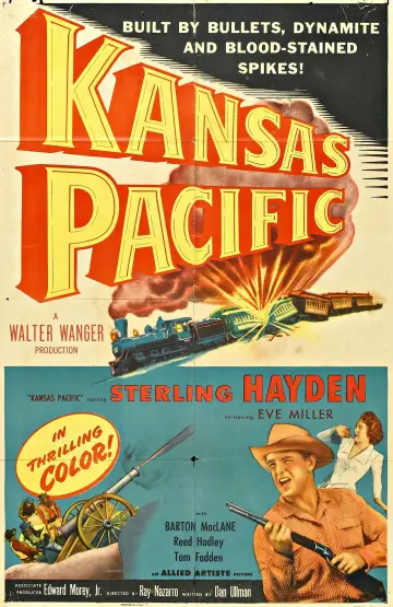 Plakat do filmu "Kansas Pacific" #1120782