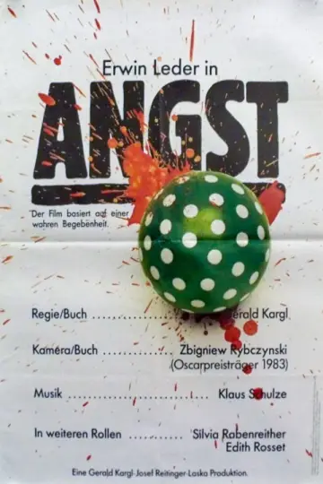 Plakat do filmu "Angst" #923356
