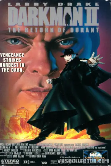 Plakat do filmu "Człowiek Ciemności II: Durant Powraca" #1877804