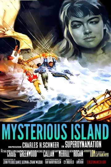 Plakat do filmu "Tajemnicza wyspa" #1007342