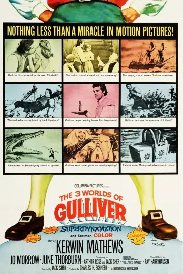 Plakat do filmu "The 3 Worlds of Gulliver" #1093519