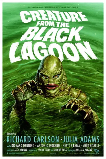 Plakat do filmu "Creature from the Black Lagoon" #114595