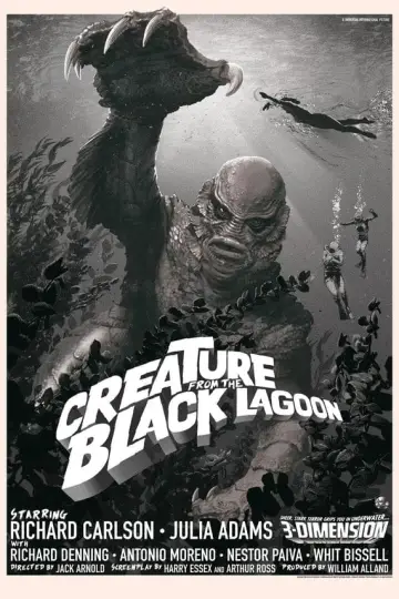 Plakat do filmu "Creature from the Black Lagoon" #114596