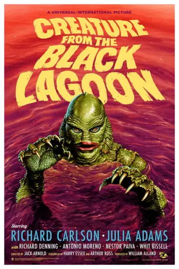 Plakat do filmu "Creature from the Black Lagoon" #114597