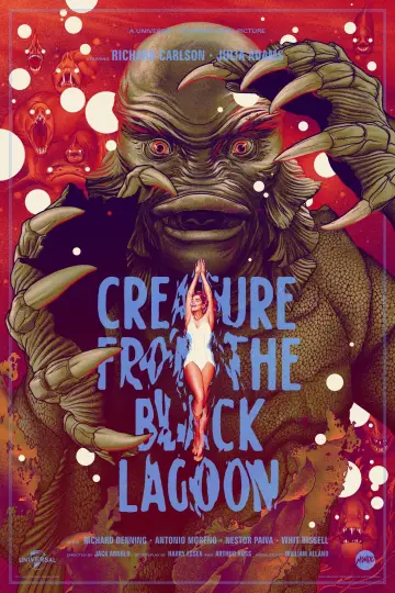 Plakat do filmu "Creature from the Black Lagoon" #114598