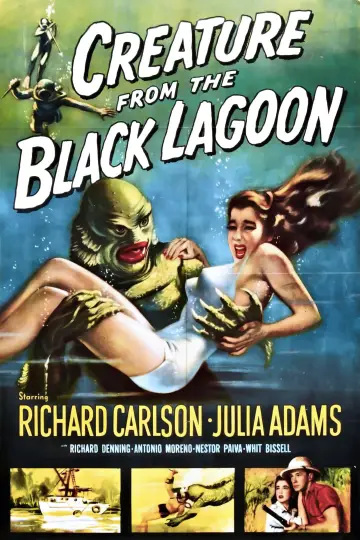 Plakat do filmu "Creature from the Black Lagoon" #114603