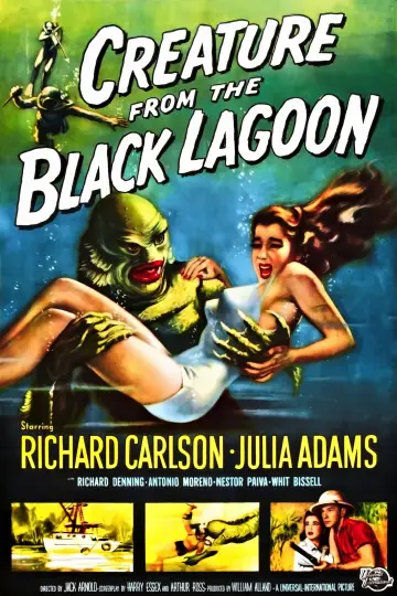 Plakat do filmu "Creature from the Black Lagoon" #114608