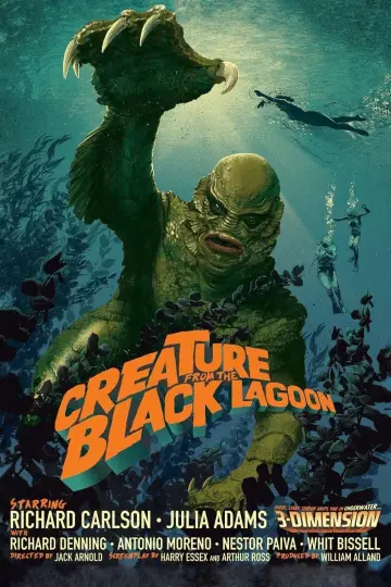 Plakat do filmu "Creature from the Black Lagoon" #114616