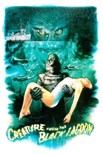 Plakat do filmu "Creature from the Black Lagoon" #114623