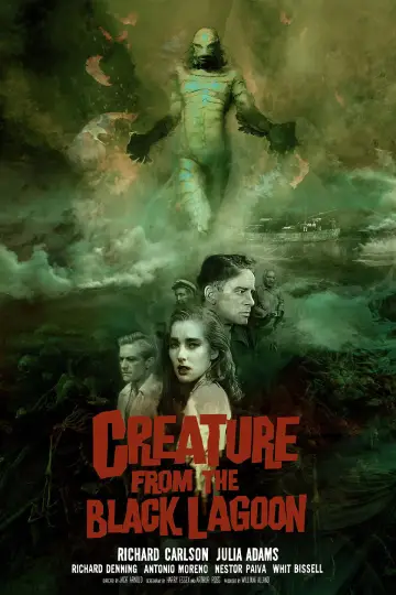 Plakat do filmu "Creature from the Black Lagoon" #114624