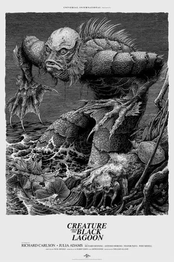 Plakat do filmu "Creature from the Black Lagoon" #114626