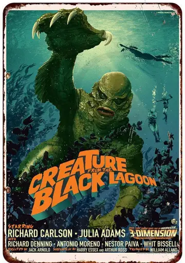 Plakat do filmu "Creature from the Black Lagoon" #114627
