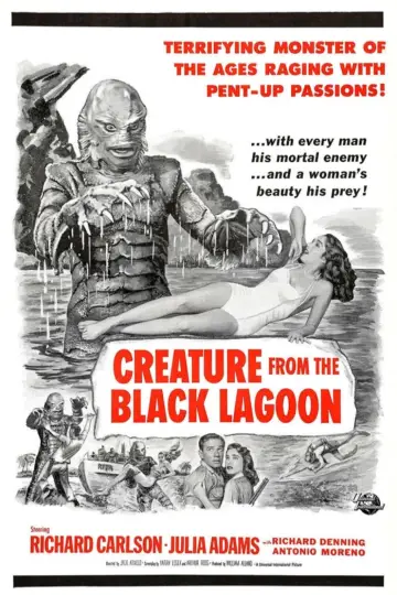 Plakat do filmu "Creature from the Black Lagoon" #114630