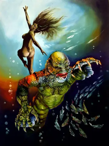 Plakat do filmu "Creature from the Black Lagoon" #465807