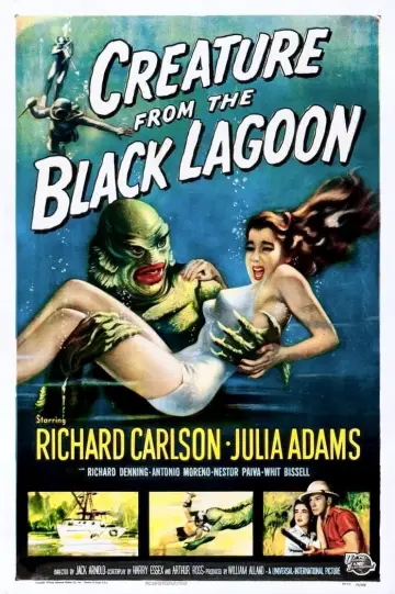 Plakat do filmu "Creature from the Black Lagoon" #465809