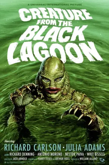 Plakat do filmu "Creature from the Black Lagoon" #871033