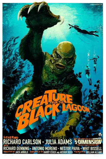 Plakat do filmu "Creature from the Black Lagoon" #871035
