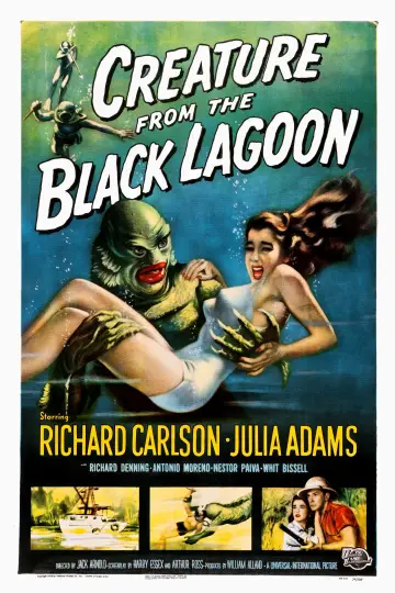 Plakat do filmu "Creature from the Black Lagoon" #871036