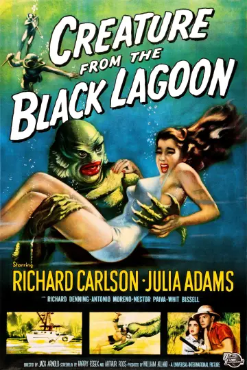 Plakat do filmu "Creature from the Black Lagoon" #871037