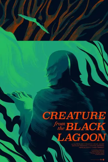 Plakat do filmu "Creature from the Black Lagoon" #871052