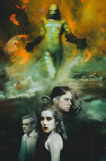Plakat do filmu "Creature from the Black Lagoon" #871053