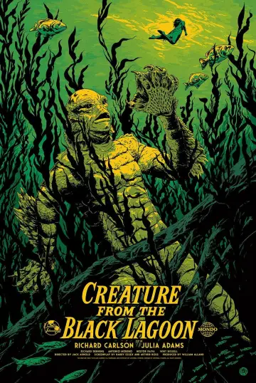 Plakat do filmu "Creature from the Black Lagoon" #871057