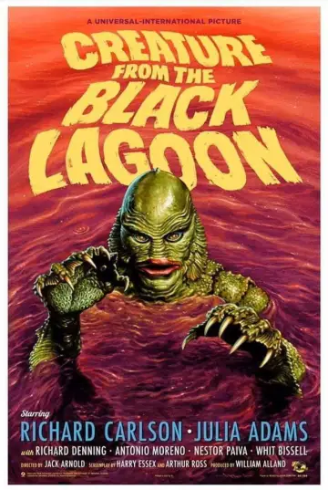 Plakat do filmu "Creature from the Black Lagoon" #871059