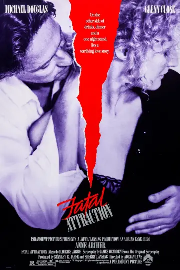 Plakat do filmu "Fatalne zauroczenie" #258758