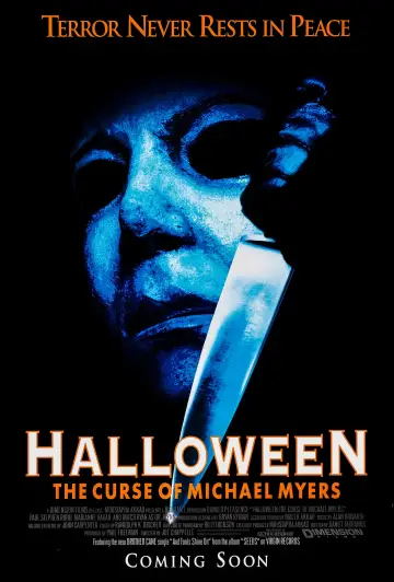 Plakat do filmu "Halloween VI: Przekleństwo Michaela Myersa" #875298