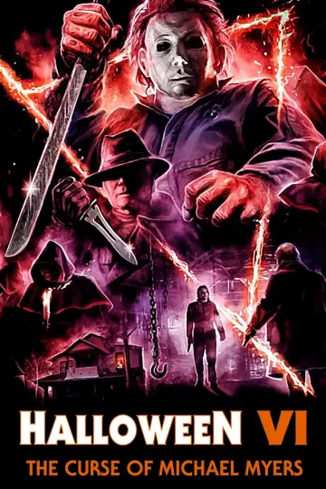Plakat do filmu "Halloween VI: Przekleństwo Michaela Myersa" #98263