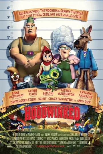 Plakat do filmu "Czerwony Kapturek - Prawdziwa historia" #296364