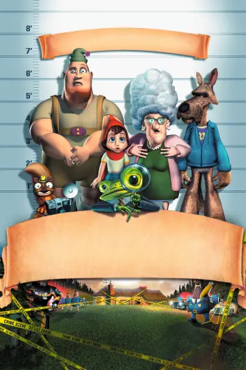 Plakat do filmu "Czerwony Kapturek - Prawdziwa historia" #636243