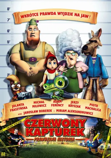Plakat do filmu "Czerwony Kapturek - Prawdziwa historia" #636246