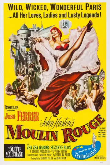 Plakat do filmu "Moulin Rouge" #1102189