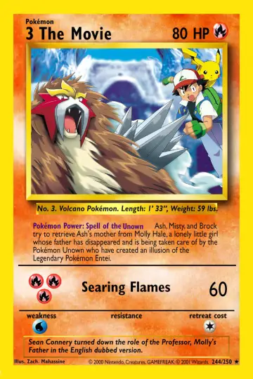 Plakat do filmu "Pokémon 3: Zaklęcie Unown" #328957
