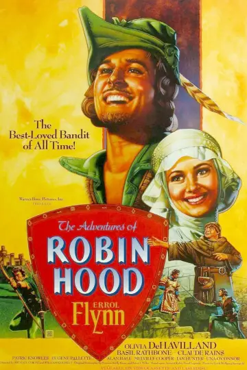 Plakat do filmu "Przygody Robin Hooda" #83552