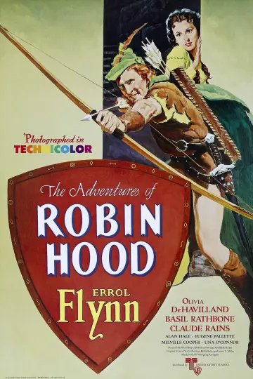 Plakat do filmu "Przygody Robin Hooda" #83553