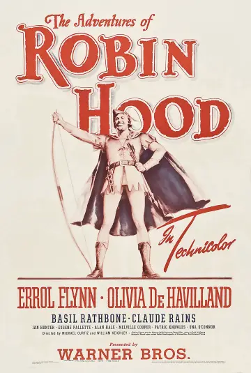 Plakat do filmu "Przygody Robin Hooda" #83556