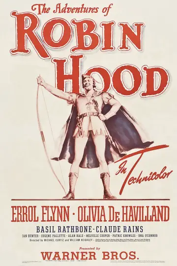Plakat do filmu "Przygody Robin Hooda" #83557