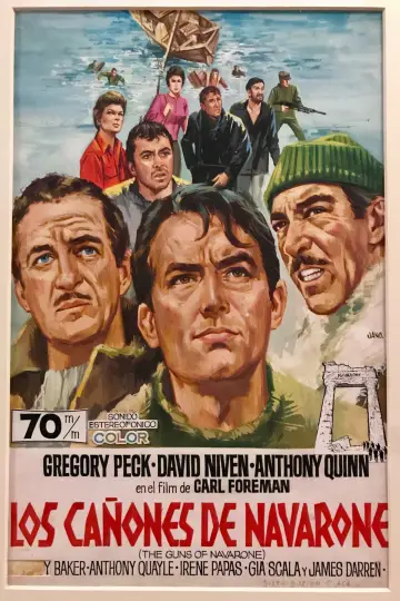 Plakat do filmu "Działa Navarony" #1630617
