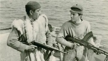 Zasłona do filmu "Działa Navarony" #225308