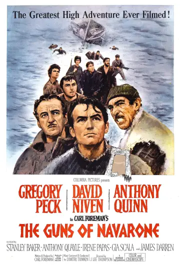 Plakat do filmu "Działa Navarony" #95726