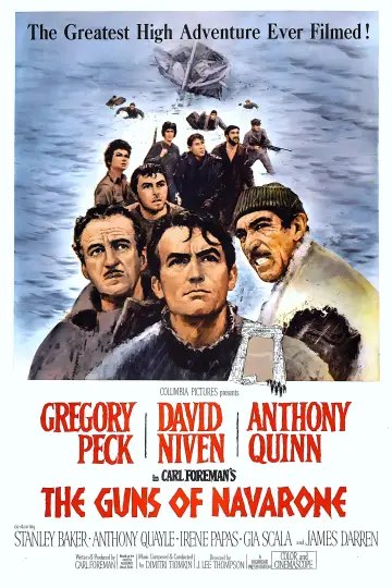 Plakat do filmu "Działa Navarony" #95739