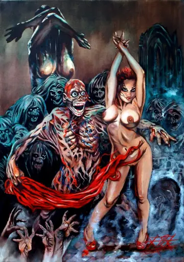 Plakat do filmu "Powrót żywych trupów" #237236