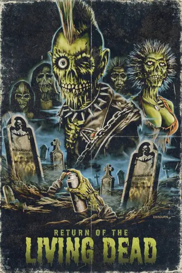 Plakat do filmu "Powrót żywych trupów" #237240