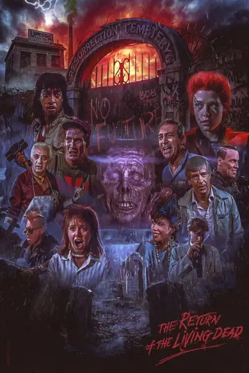 Plakat do filmu "Powrót żywych trupów" #713157
