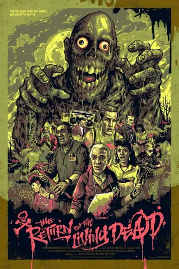 Plakat do filmu "Powrót żywych trupów" #85195