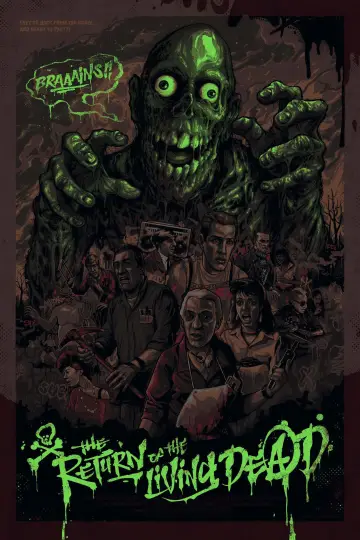 Plakat do filmu "Powrót żywych trupów" #85196