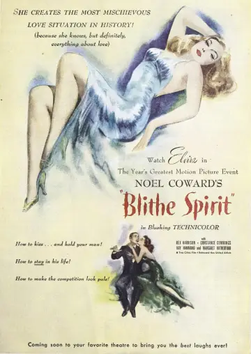 Plakat do filmu "Blithe Spirit" #1091175